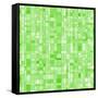 Abstract Green Background-epic44-Framed Stretched Canvas