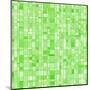 Abstract Green Background-epic44-Mounted Art Print