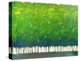 Abstract Green Trees-Patty Baker-Stretched Canvas