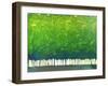 Abstract Green Trees-Patty Baker-Framed Art Print