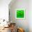 Abstract Green Triangle Background-epic44-Framed Art Print displayed on a wall