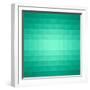 Abstract Green Triangle Background-epic44-Framed Art Print