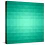 Abstract Green Triangle Background-epic44-Stretched Canvas