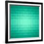 Abstract Green Triangle Background-epic44-Framed Art Print