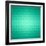 Abstract Green Triangle Background-epic44-Framed Art Print