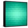 Abstract Green Triangle Background-epic44-Framed Stretched Canvas