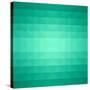 Abstract Green Triangle Background-epic44-Stretched Canvas