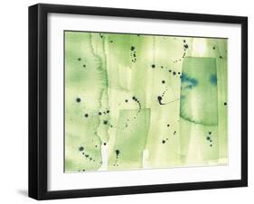 Abstract Green Watercolor 2-Summer Tali Hilty-Framed Giclee Print