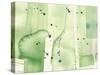 Abstract Green Watercolor-Summer Tali Hilty-Stretched Canvas