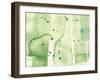 Abstract Green Watercolor-Summer Tali Hilty-Framed Giclee Print