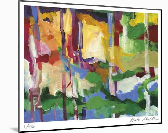 Abstract Grove 1-Barbara Rainforth-Mounted Limited Edition