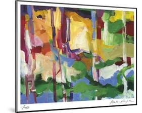 Abstract Grove 1-Barbara Rainforth-Mounted Limited Edition