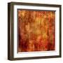 Abstract Grunge Background-iulias-Framed Art Print