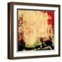 Abstract Grunge Background-iulias-Framed Art Print