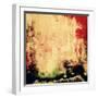 Abstract Grunge Background-iulias-Framed Art Print