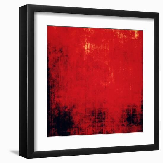 Abstract Grunge Background-iulias-Framed Art Print