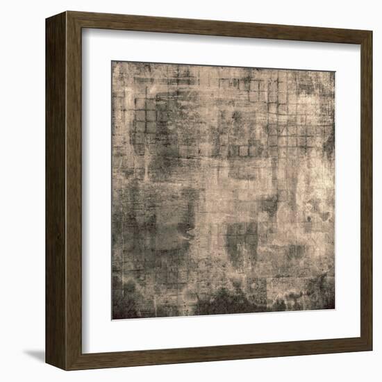 Abstract Grunge Background-iulias-Framed Art Print