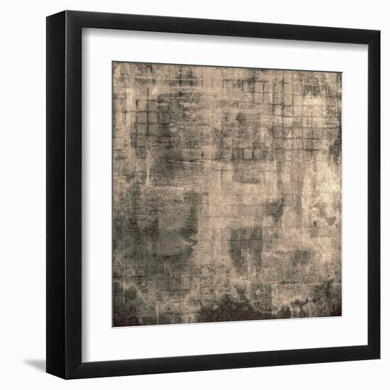 Abstract Grunge Background-iulias-Framed Art Print