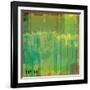 Abstract Grunge Scratched Texture. Eps10 Vector-iulias-Framed Art Print