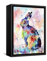 Abstract Hare-Sarah Stribbling-Framed Stretched Canvas