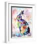 Abstract Hare-Sarah Stribbling-Framed Art Print