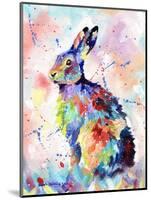 Abstract Hare-Sarah Stribbling-Mounted Art Print