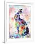 Abstract Hare-Sarah Stribbling-Framed Art Print