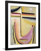 Abstract Head; Abstrakter Kopf, 1928-Alexej Von Jawlensky-Framed Giclee Print