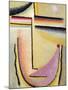 Abstract Head; Abstrakter Kopf, 1928-Alexej Von Jawlensky-Mounted Giclee Print