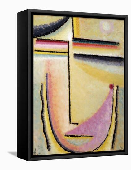 Abstract Head; Abstrakter Kopf, 1928-Alexej Von Jawlensky-Framed Stretched Canvas