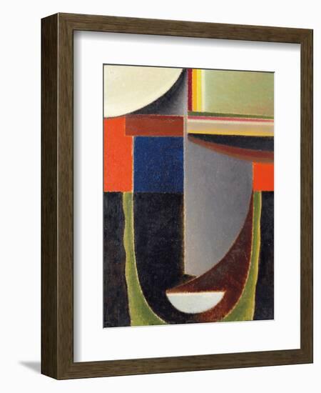 Abstract Head: Andante (Abstrakter Kopf: Andante), 1933-Alexej Von Jawlensky-Framed Giclee Print