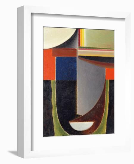 Abstract Head: Andante (Abstrakter Kopf: Andante), 1933-Alexej Von Jawlensky-Framed Giclee Print