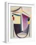 Abstract Head: Black-Yellow-Purple, c.1922-Alexej Von Jawlensky-Framed Giclee Print