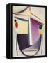 Abstract Head: Black-Yellow-Purple, c.1922-Alexej Von Jawlensky-Framed Stretched Canvas