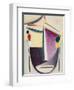 Abstract Head: Black-Yellow-Purple, c.1922-Alexej Von Jawlensky-Framed Giclee Print