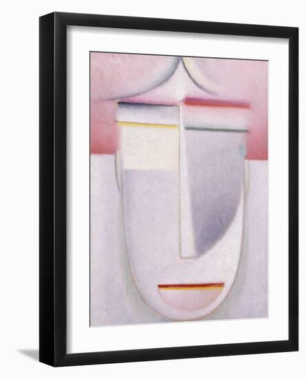 Abstract Head: Composition No 2 'Winter'; Abstraker Kopf: Komposition Nr 2 'Winter', C.1924-Alexej Von Jawlensky-Framed Giclee Print