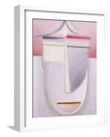 Abstract Head: Composition No 2 'Winter'; Abstraker Kopf: Komposition Nr 2 'Winter', C.1924-Alexej Von Jawlensky-Framed Giclee Print