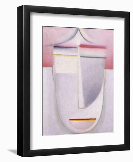 Abstract Head: Composition No 2 'Winter'; Abstraker Kopf: Komposition Nr 2 'Winter', C.1924-Alexej Von Jawlensky-Framed Giclee Print