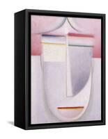 Abstract Head: Composition No 2 'Winter'; Abstraker Kopf: Komposition Nr 2 'Winter', C.1924-Alexej Von Jawlensky-Framed Stretched Canvas