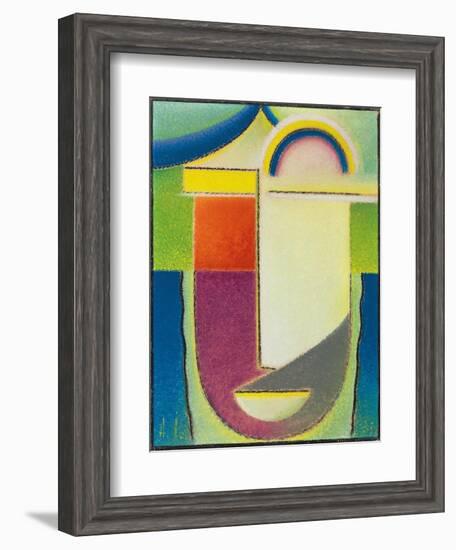 Abstract Head: Easter, 1933-Alexej Von Jawlensky-Framed Giclee Print