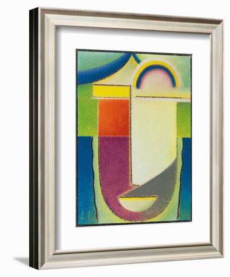 Abstract Head: Easter, 1933-Alexej Von Jawlensky-Framed Giclee Print