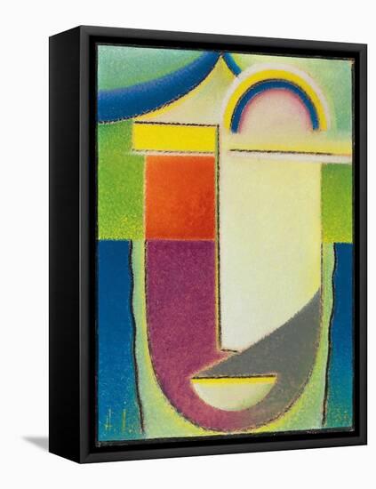 Abstract Head: Easter, 1933-Alexej Von Jawlensky-Framed Stretched Canvas