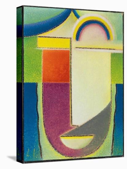 Abstract Head: Easter, 1933-Alexej Von Jawlensky-Stretched Canvas