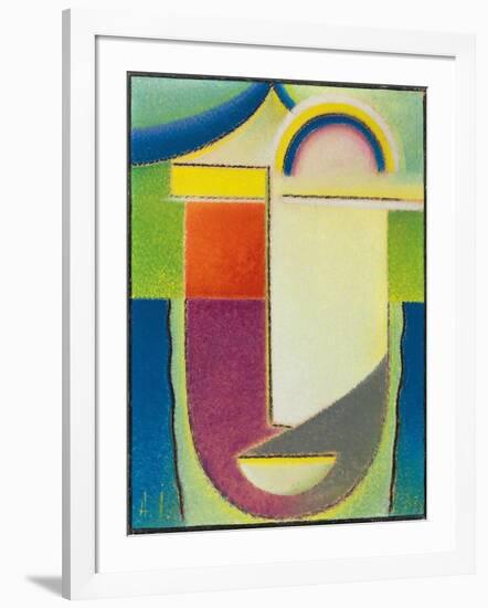 Abstract Head: Easter, 1933-Alexej Von Jawlensky-Framed Giclee Print