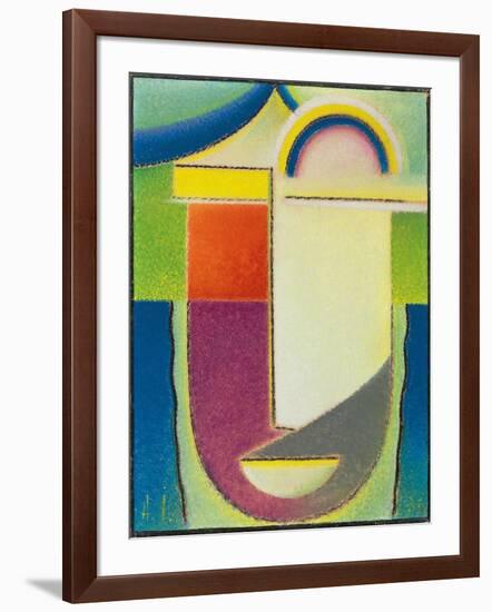 Abstract Head: Easter, 1933-Alexej Von Jawlensky-Framed Giclee Print