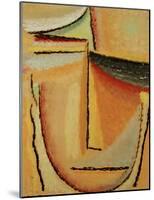 Abstract Head-Alexej Von Jawlensky-Mounted Giclee Print