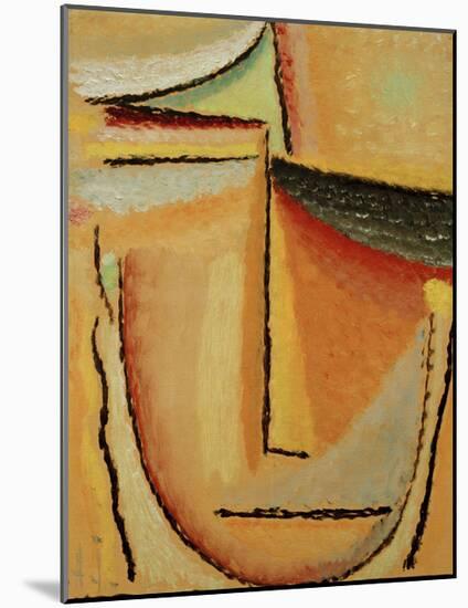 Abstract Head-Alexej Von Jawlensky-Mounted Giclee Print