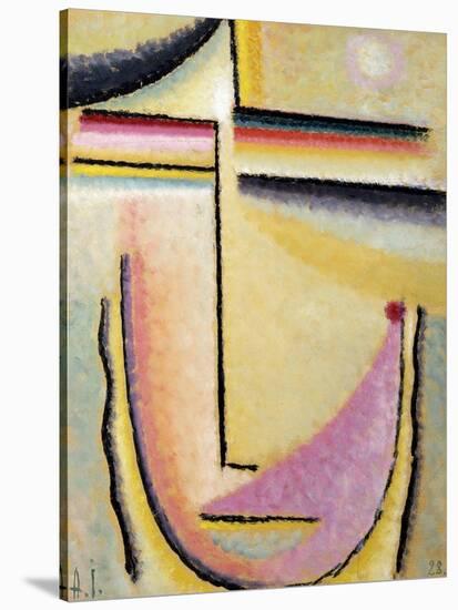 Abstract Head-Alexej Von Jawlensky-Stretched Canvas