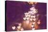 Abstract Heart Bokeh Background-AwaylGl-Stretched Canvas