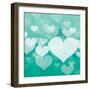 Abstract Heart in Format-Marina Riley-Framed Premium Giclee Print